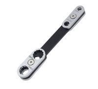 Qkbuza - Llave multifunción para reparación de llaves rápidas ajustables - Accesorios de reparación doméstica de rotación de 360 grados para moto, cocina, cuarto de baño y bicicleta