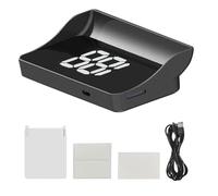 Qkbuza Medidor De Velocidad Digital Para Coche | HUD Automotriz Compacto - Pantalla Digital Para Tráfico Diario Autopista Ciudad | Vacaciones Bicicletas SUV Autobús