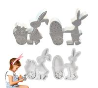 Qkbuza Moldes de resina - No se pegan con facilidad de extracción, molde de fundición para hacer velas, para candelabros de yeso para decoración de mesa