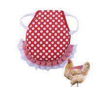 Qkbuza Ropa de Pollo, Chaleco de Pollo | Ropa de gallina Impresa - Ropa de Delantales Protectores Que no Son de Deslizamiento para Granja al Aire Libre para gallinas gallinas gallos