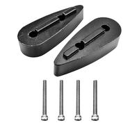 Qkbuza Soporte espaciador para manillar, arandelas de fibra de carbono para bicicleta, 5/10/20/40 mm, junta de dirección, para bicicleta de montaña, reparación, modificación, optimización del