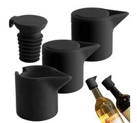 Qkbuza Tapón de vino | Tapón de champán | Sellos para champán para cena familiar cocina almacenamiento de vino picnic al aire libre