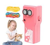 Qkbuza Tirador de Cuerdas de Mano, Tirador de Cuerdas | Propulsor de Cuerda de Juguete eléctrico Fidget - Desafiando la Gravedad para Aumentar tu imaginación, Divertido Juguete con Cuerda para