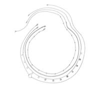 QKEPCY 4 Piezas Cinturones de Mujer Cadenas de Cintura Cadenas de Cintura Brillantes Ajustable Bikini Cadena Sexy para el Cuerpo para Cuerpo Mujer (Dorado)