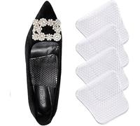 QKEPCY Almohadillas Metatarsales Transparentes Plantillas Gel Silicona Antideslizantes Alivio Dolor Pies Tacones Zapatos Mujer