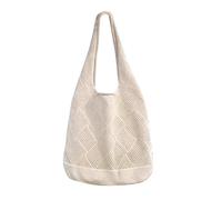 QKEPCY Bolso Mujer Bolsa de Playa Tejido Bandolera Verano con un Estilo Bohemio Casual Actual y Moderno para la Playa de Verano Fiesta Viajes el