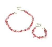 QKEPCY Collar Cadena Eslabones Rectangulares Turquesa Colgante Ajustable Gargantilla Mujer Accesorios Joyería Elegante
