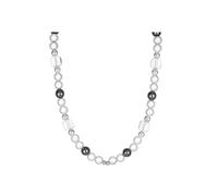 QKEPCY Collar Hombre Mujer Collar Perlas de Cuentas Piedra Agrietada Hielo Hip Hop Estética Regalos Joyería