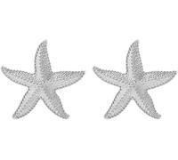 QKEPCY Pendientes Mujer Plata Estrella de Mar Dorados Joyas Elegantes para Mujeres Moda Verano Regalo Original para Mujer
