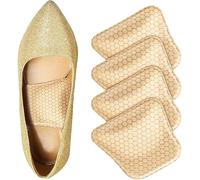 Qkepcy Plantillas Ortopédicas De Gel Para Zapatos 4 Piezas Almohadillas De Apoyo Para El Arco Alivio Del Dolor Para Pies Planos Y Fascitis Plantar Accesorios De Calzado Cómodos Y Duraderos(Beige)