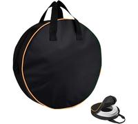 QKEPCY Redondo Bolsade Cable Eléctrico EV Portátil de Almacenamiento Cargador EV Coche Eléctrico Organizador Bolsa Auto de Adaptadores Cables de Extensión y Herramientas(Naranja)