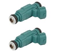 QKFTCSDW 2 inyectores de Combustible 35310-03000 3531003000 compatibles con I10 IA PA I20 Kia Picanto TA Rio III 1.2L G4LA Piezas del Motor