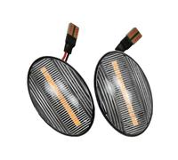 QKLsudua 2 luces LED de posición laterales compatibles con Fo-rd Fie-sta III IV MK3 MK4 KA Mon-deo I Tran-sit Tou-rneo Ma-zda 121-blanco
