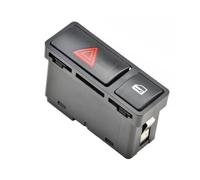 QKLsudua - Interruptor de control para coche, interruptor de luz de emergencia, botón de advertencia, compatible con B-MW 3 Series E46 E53 E85 E86 X5 Z4 M3 325 61318368920