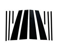 Qklyxr 10 unids/Set, for Toyota, for RAV4 XA50 2019 2020 2021 2022 2023, Kit de Cubierta moldura Postes Pilar Ventana Puerta Accesorios Decorativos Molduras para Ventanas de Coche