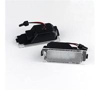 Qklyxr 2 lámparas de matrícula SMD blancas 12 V for Ford Edge (2007-2014), Escape (2008-2012) y Mariner (2008-2011) Reemplazo de la luz de la matrícula del automóvil