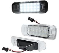 Qklyxr 2 luces LED blancas de alta luminosidad for matrícula trasera coche, 6000 K, for Kia Rio 2005-2011 Rio5 2006-2011 Reemplazo de la luz de la matrícula del automóvil