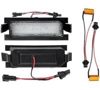 Qklyxr 2 luces LED de matrícula sin errores for Kia, Ceed JD ED, Hyundai, I30 GD CW, Elantra, GT Accent, traseras Reemplazo de la luz de la matrícula del automóvil