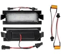 Qklyxr 2 luces LED de matrícula sin errores for Kia, Ceed JD ED, Hyundai, I30 GD CW, Elantra, GT Accent, traseras Reemplazo de la luz de la matrícula del automóvil
