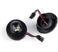 Qklyxr 2 unidades, for Ford Ranger, Explorer, Sport Trac, Expedition, Excursio, Bronco2, Heritage, Lincoln, Mark LT, luces de matrícula coche Reemplazo de la luz de la matrícula del automóvil