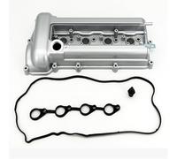 Qklyxr 22410-2B002 22410-2B100 Cámara de válvula de cubierta de válvula de culata de motor de aleación de aluminio, for Hyundai, K2 10-11, for Kia, Soul 1.6L Tapa de culata del motor