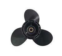 Qklyxr 9 1/4x9 Forc 1/4 X9 9-15HP, for hélices de aluminio Johnson, motores fueraborda for barcos, marinas Reemplazo de hélice de barco