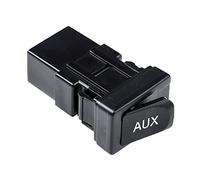 Qklyxr Adaptador de Conector estéreo Auxiliar, for Toyota 86190-06010 8619006010 86190-53010 8619053010 Toma de Carga USB para salpicadero de Coche