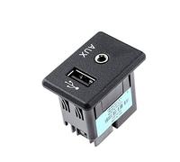 Qklyxr Adaptador de Puerto Auxiliar USB, Reproductor Audio y Toma, for Accesorios Coche Fiat 502042695934 684923ZL0A 795405020 Puerto USB para Coche