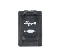 Qklyxr Adaptador de Puerto USB Auxiliar for Coche, Conector automático, for Toyota, Rav4, Camry, Yaris, Corolla, Avalon 86190-0R010 861900R010 Toma de Carga USB para salpicadero de Coche