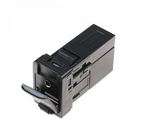 Qklyxr Adaptador de Puerto USB Auxiliar for Coche, Interfaz Audio, for Toyota, Rav4, Camry, Yaris, Corolla, Avalon 86190-0R010 861900R010 Toma de Carga USB para salpicadero de Coche