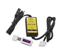 Qklyxr Adaptador USB for automóvil Interfaz de Audio MP3 SD AUX Cable Datos Conecte el Cambiador CD, for Mazda 3 6, for Miata RX8 CX7 Toma de Carga USB para salpicadero de Coche