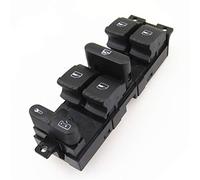 Qklyxr B5 1J4 959 857 D Botón del interruptor maestro de bloqueo vidrio la ventana lado conductor 1998-2005, for VW, for Golf MK4, for Jetta, for 4, for Passat, 3BD959857 Interruptor de ventana