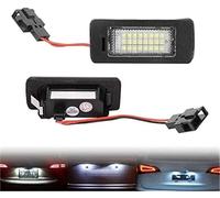 Qklyxr Bombilla de repuesto for luz matrícula coche, señalización, for A1, A4, A5, A6, A7, 4G0943021, 8T0943021 Reemplazo de la luz de la matrícula del automóvil