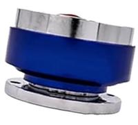 Qklyxr Buje de montaje de dirección de coche Adaptador de cubo liberación rápida para volante, Kit Racing Boss, estilo coche(Blue)