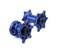 Qklyxr Buje de Rueda Delantera y Trasera de 36 Orificios mecanizado por CNC for Husqvarna TE FE TC FC 125-501 2014-2018 TX FX 125-450 FS450 2015-2021 Espaciador de Cubo de Rueda de Motocicleta(Blue)