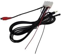 Qklyxr Cable adaptador de radio del mercado de acc Coche, para Adaptador de para Audio con Micrófono y, para Cable Entrada Auxiliar 3,5 Mm, para Reproductor CD para TOYOTA 28