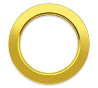 Qklyxr Caja sin agujeros del anillo del motor de encendido y parada con un solo botón, for Civic, Sedan Coupe ajuste del botón de inicio y parada