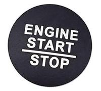 Qklyxr Caja sin agujeros del anillo del motor de encendido y parada con un solo botón, for Civic, Sedan Coupe ajuste del botón de inicio y parada