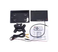 Qklyxr Cámara de Marcha atrás con luz Freno CCD for Coche, for Citroen, Jumper III, for Fiat, DUCATO X250, for Peugeot, Boxer, Kit Monitor cámara infrarroja Electrónica para el Coche(XSP6608)