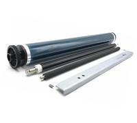 Qklyxr Cargador de Tambor de imágenes Rodillo de Limpieza Pcr Compatible, para Carga Primaria Tambor Opc Color, Funciona con Mpc401 Mpc300 Mpc400, para SP C430DN C431 C440 C435(Black Drum Kit Set)