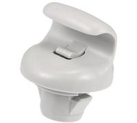 Qklyxr Clip de soporte for parasol coche, ganchos for, for NISSAN, Sentra 2015-2019, ABS, n.º 96409CG000, gris Clip de montaje para parasol de coche