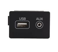 Qklyxr Conjunto de Conector USB Auxiliar, for Hyundai, for Sonata 2015 2016 96120C1000 96120-C1000 Toma de Carga USB para salpicadero de Coche