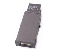 Qklyxr Conjunto de Puerto USB 2 Colores, for Chevy, for Cruze 1.4 .8 2008 2009 2010 2012, for Chevrolet 13348688 Toma de Carga USB para salpicadero de Coche(Brown Color)