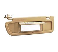 Qklyxr Conjunto de visera for el sol del conductor delantero izquierdo coche, for Civic Coupe/Sedan 2006-2011, Beige 83280-SNA-A01ZB Panel de repuesto para parasol de coche