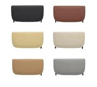 Qklyxr Cubierta del Panel de Almacenamiento Respaldo Asiento Interior Coche, embellecedor, for, 5 7 GT Series F10 F11 F18 F01 F02 F07 Tablero de almacenamiento para el respaldo del asi(Model A Gray)