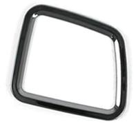 Qklyxr Embellecedor de consola central, para X5 F15, para X6 F16 2015-2018 Perilla palanca cambios coche Caja almacenamiento y orden Caja de almacenamiento del apoyabrazos(Schwarz)