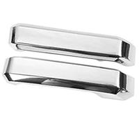Qklyxr for Ford, for F-150, for, 2015 2016 2017 2018 2019 2020 Pegatinas de Ajuste la Cubierta decoración manija del reposabrazos Puerta Coche Envoltura para manija de cabina de automóvil(Chrome)