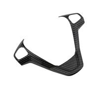 Qklyxr For Ford, for Fiesta MK7 2009-2017, for Ecosport 2012-2017, decoración del Panel del Volante, Pegatinas embellecedoras, Accesorios for Coche Pegatina Emblema del volante(2 holes)