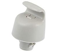 Qklyxr Gancho de retención for parasol ABS coche, for NISSAN, 1 pieza gris Clip de montaje para parasol de coche