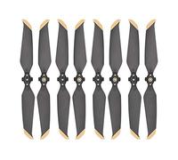 Qklyxr Hélices de bajo ruido 7238 liberación rápida plegables Accesorio for DJI, for Mavic Air 2/2S Reemplazo de la pala de la hélice del dron(4 Pair Gold)